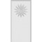 Ekena Millwork Standard Foster Flower Plinth Block With Beveled Edge, 4"W x 8"H x 1"P PBP040X080X100FOS10 - alternate 3